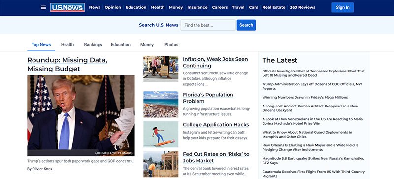 USNews官网